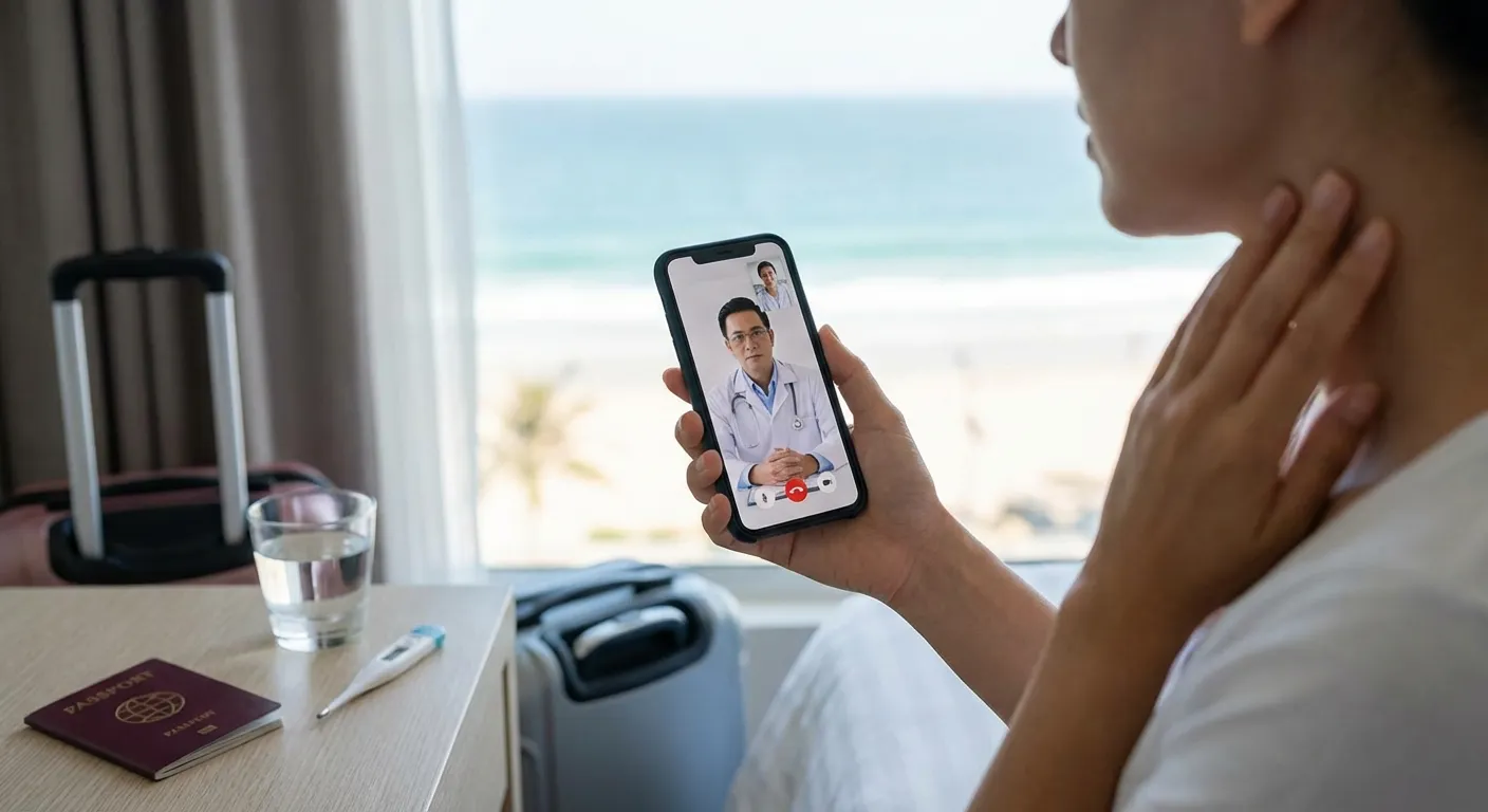 Sore Throat While Travelling: When to Worry and What to Do