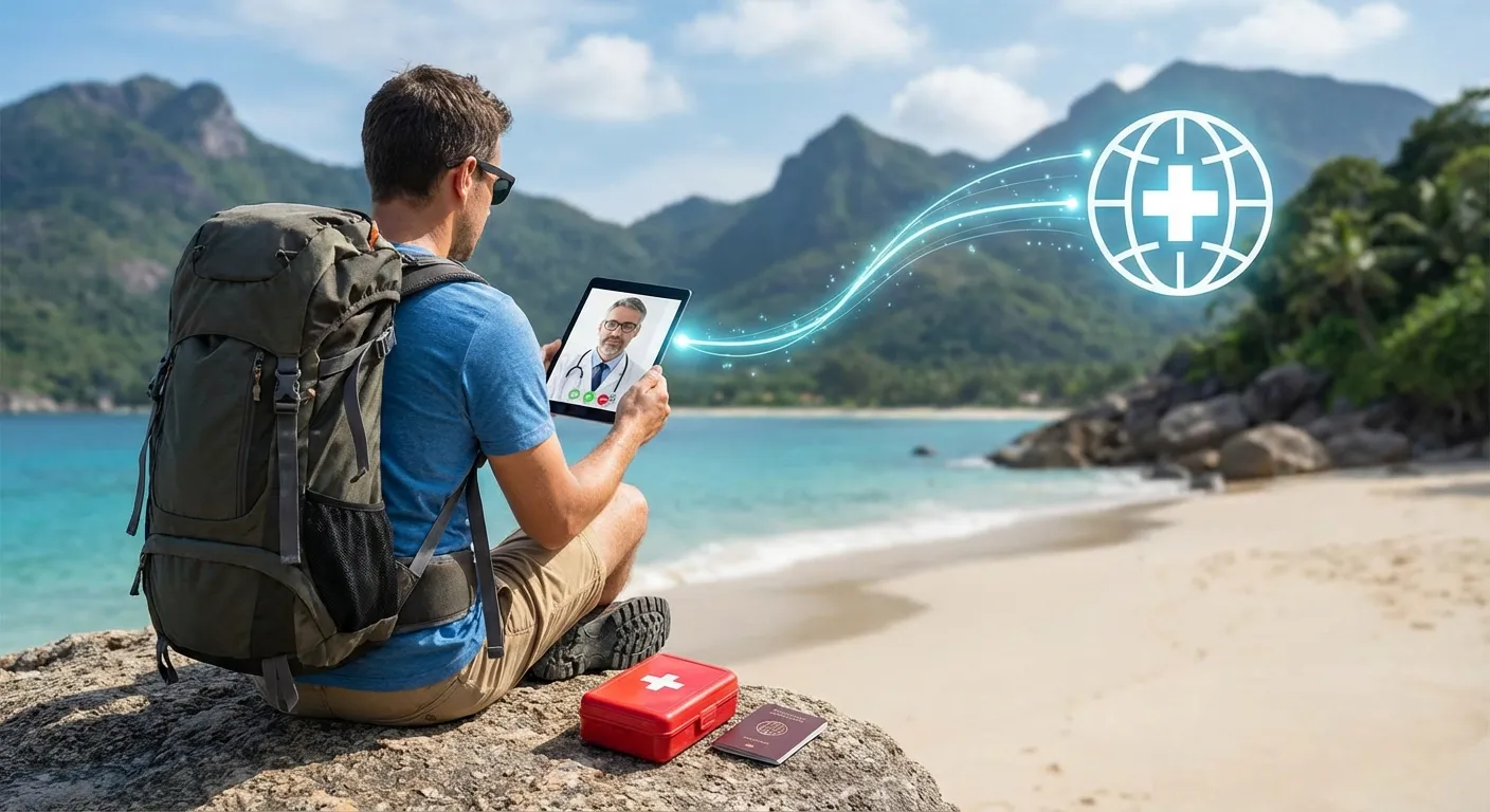 Travel Health Insurance Meets Telemedicine: The 2025 Healthcare Revolution for International Patients